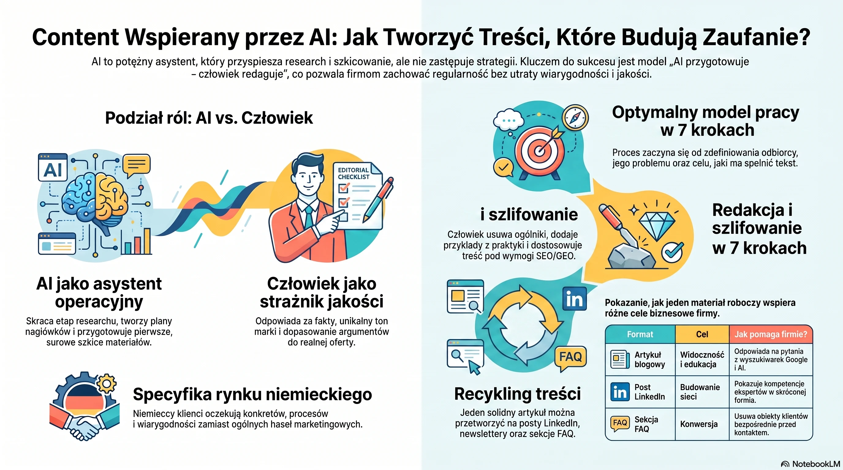 Co to jest content wspierany przez AI i jak może pomóc firmie?