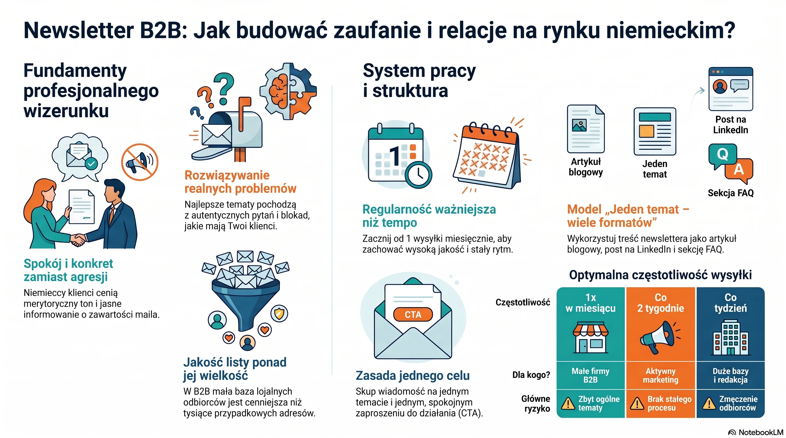 Newsletter dla firm B2B: jak budować relacje z niemieckimi klientami